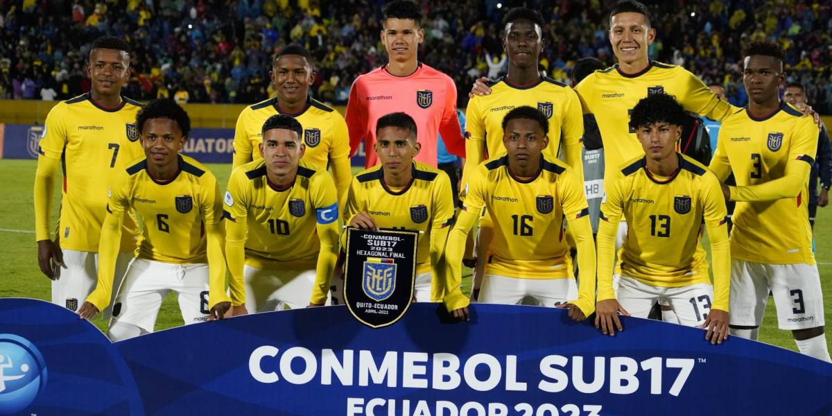 Sudamericano sub 17: Ecuador se queda con el subcampeonato