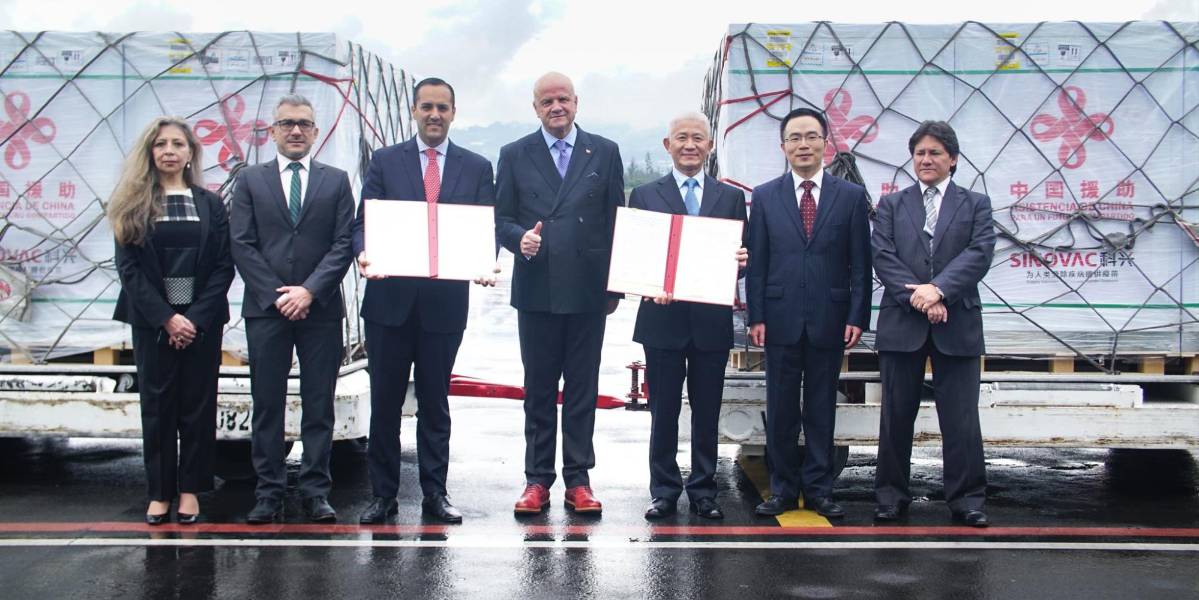 Sinovac es el mayor proveedor de vacunas contra el covid-19 en Ecuador