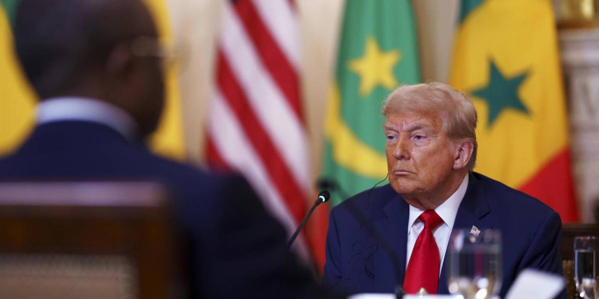 Trump elogia el inglés del presidente de Liberia, cuyo idioma oficial es el inglés
