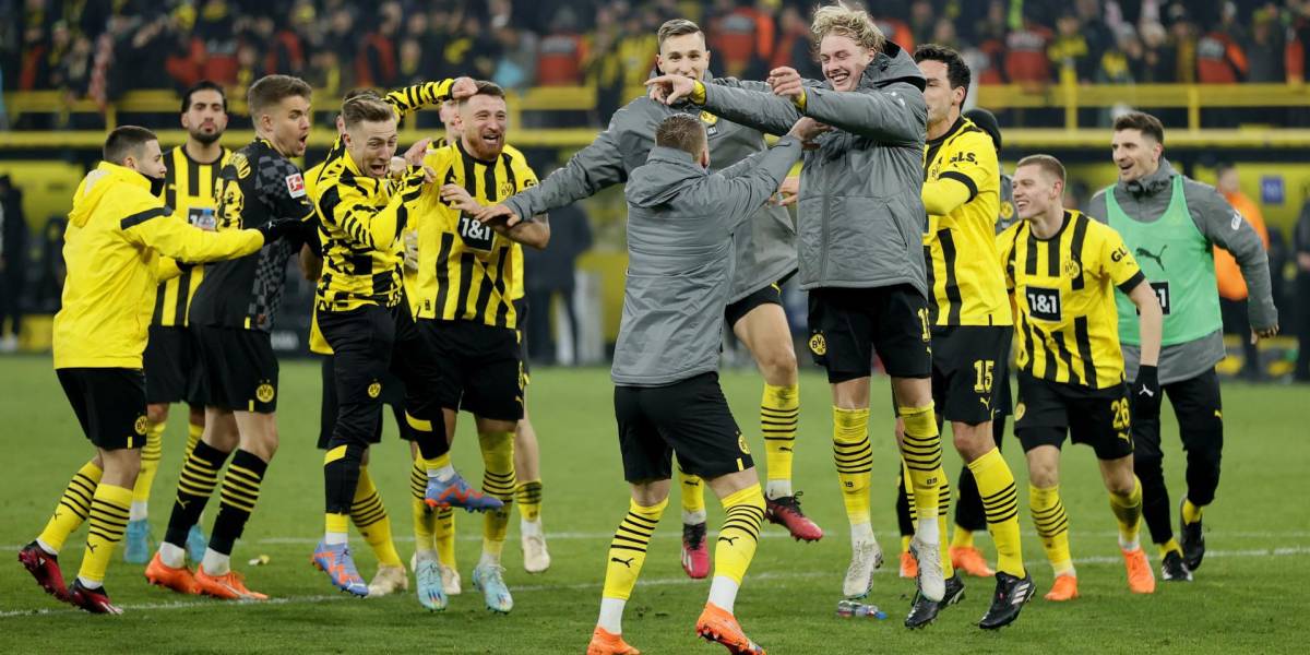 Borussia Dortmund se adueña del primer lugar de la Bundesliga tras su 10° victoria consecutiva