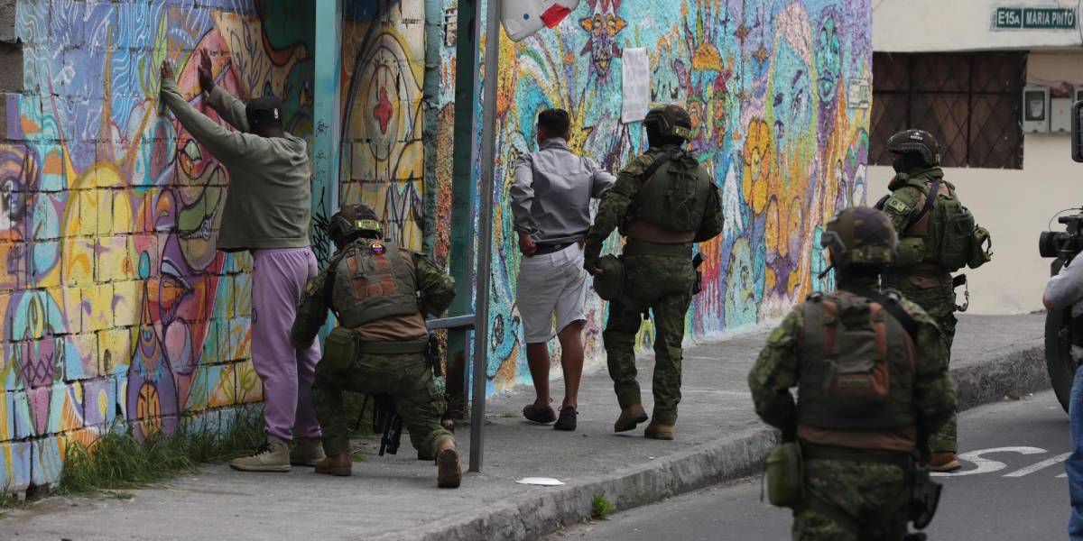 143 personas han sido detenidas por terrorismo en seis días de operativos en Ecuador