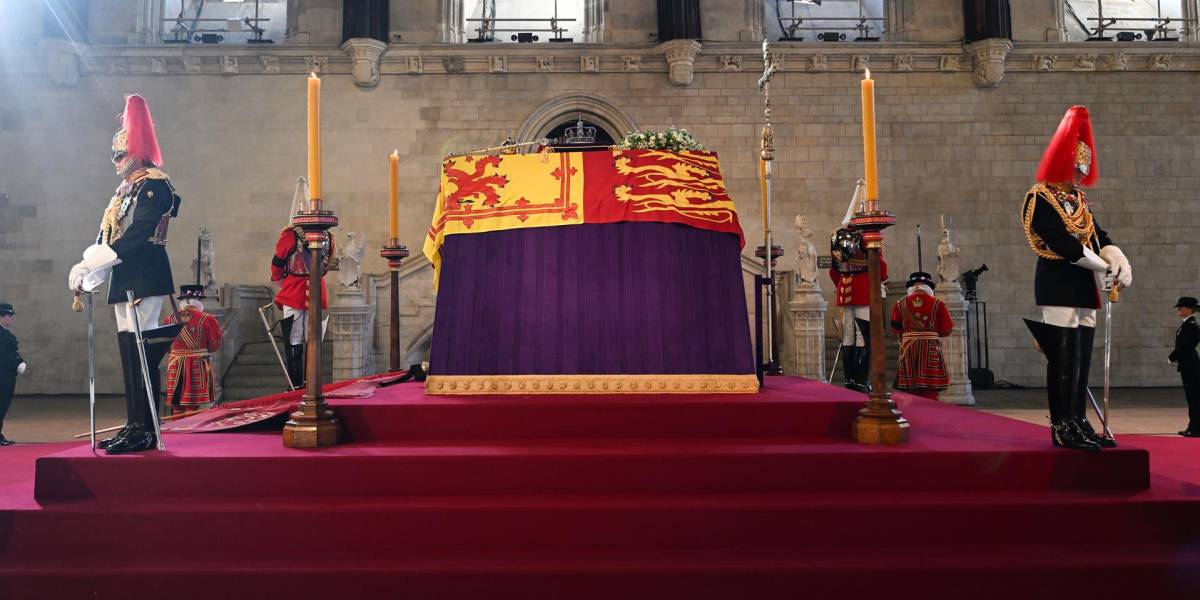 Así será el funeral de la reina Isabel II este lunes en Londres