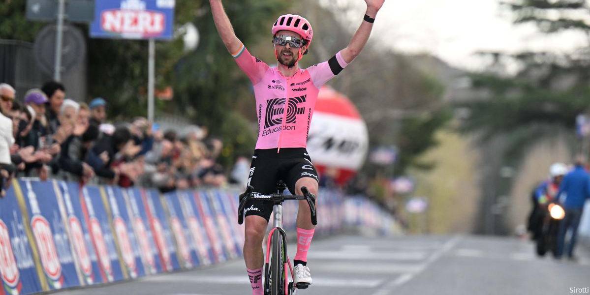 Giro de Italia: Education First de los ecuatorianos Jonathan Caicedo y Alexander Cepeda, se lleva la octava etapa