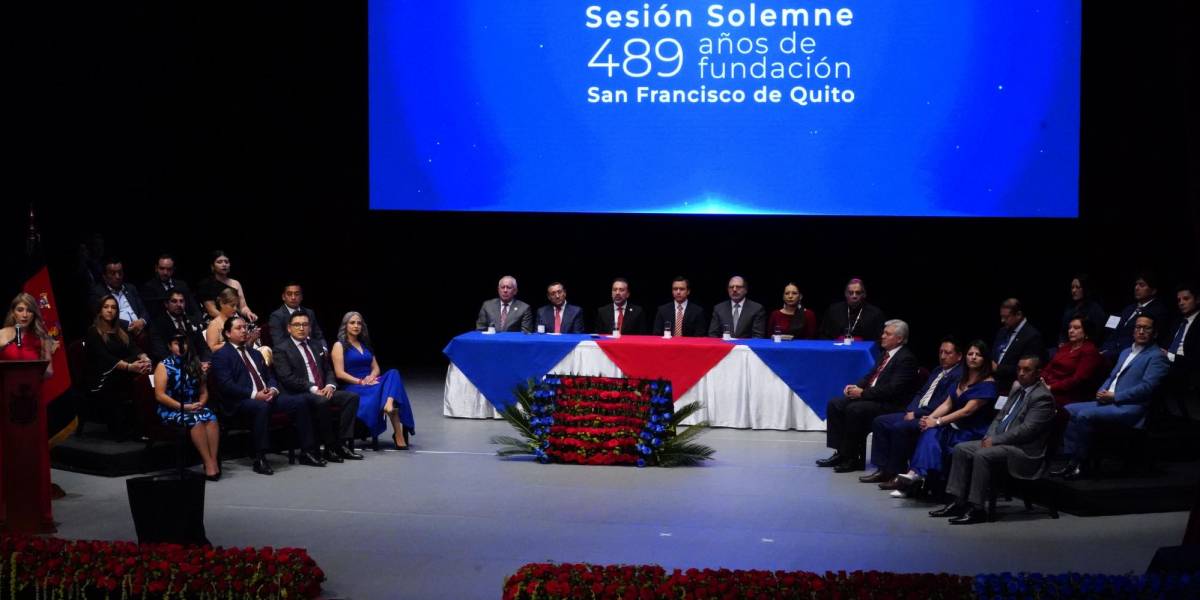 Sesión Solemne por los 489 años de fundación de San Francisco de Quito