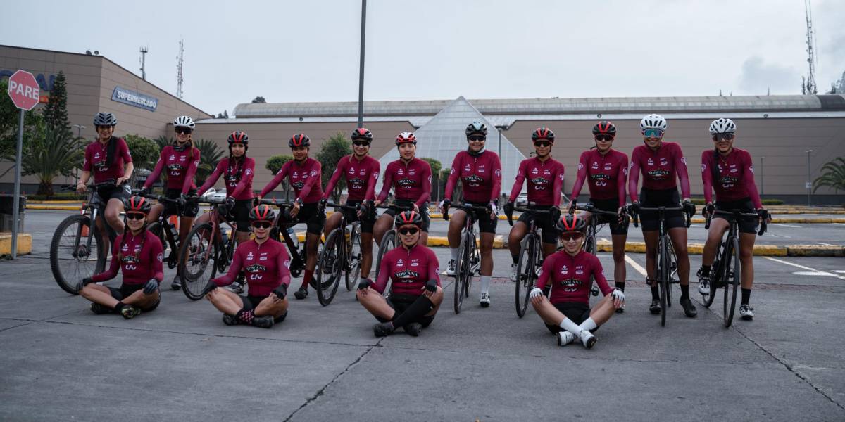 Día de la Mujer: La historia del primer equipo femenino de ciclismo en el Ecuador