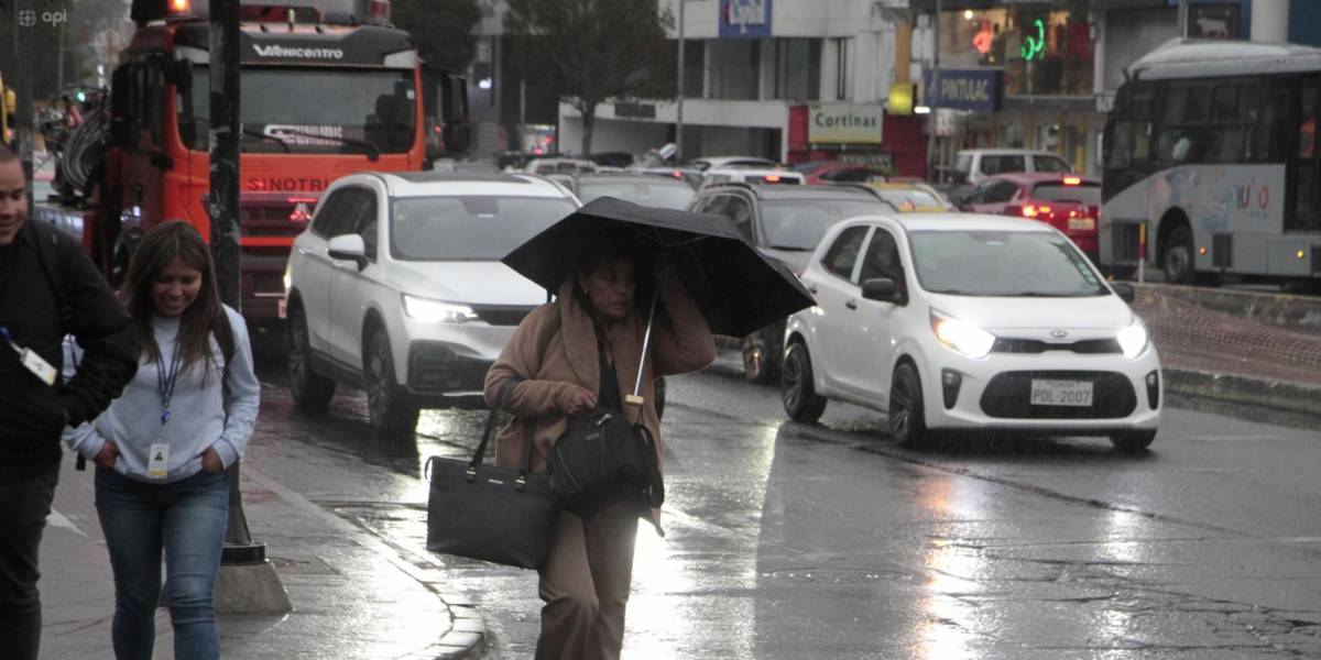 Clima Ecuador: El Inamhi prevé lluvias en el país este 17 de febrero