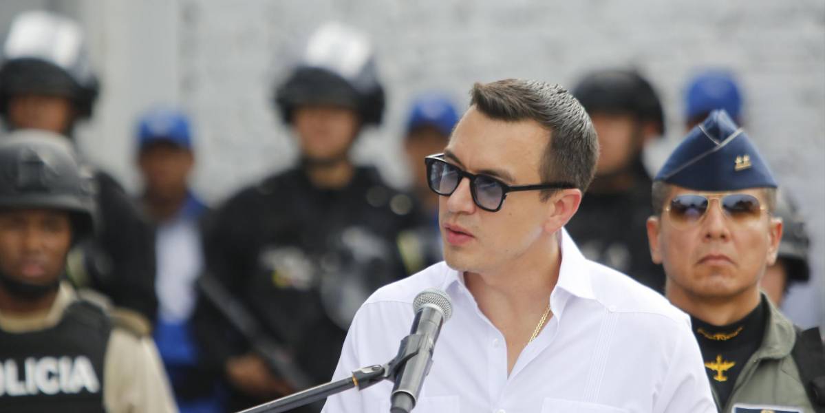 Daniel Noboa radicaliza su discurso a una semana de la consulta popular