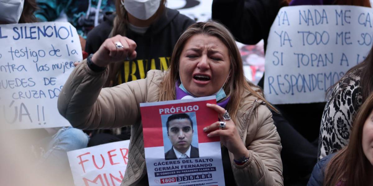 Germán Cáceres, entre los más buscados del Ecuador por violencia de género
