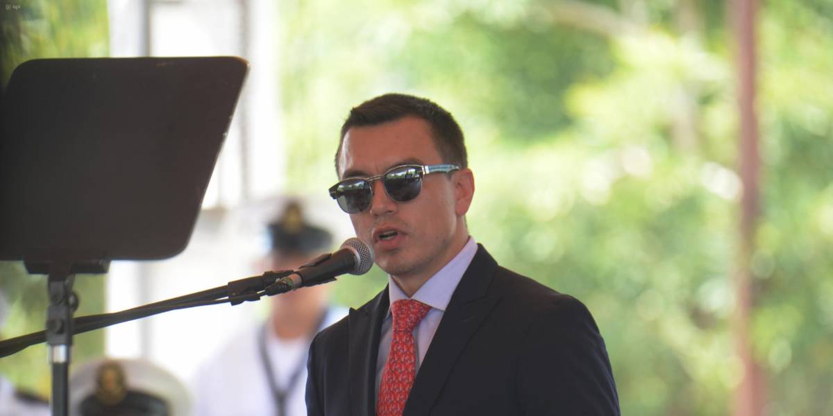 Daniel Noboa afirmó que lo eligieron para resolver los errores de los gobiernos anteriores, en referencia a las deudas con los GADs