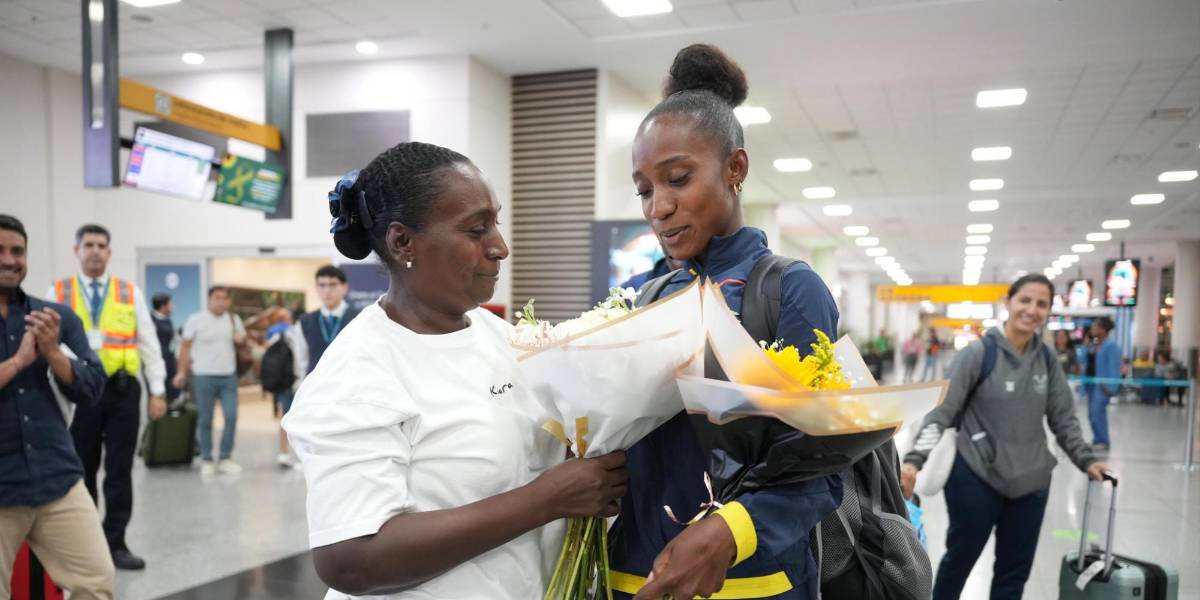 Kiara Rodríguez llegó a Ecuador tras proclamarse tetracampeona en el Mundial de Paratletismo