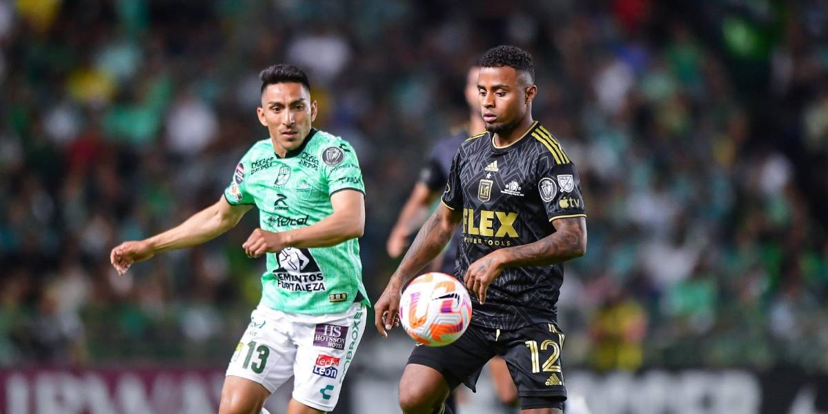 Ángel Mena: gol y asistencia para el triunfo del León sobre el LA FC de Cifuentes y Palacios en la final de la Concachampions
