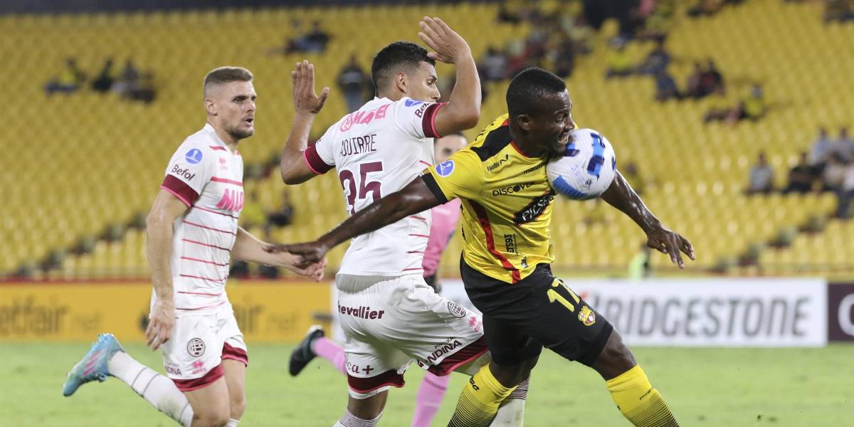 Copa Sudamericana: Barcelona empata ante Lanús y pone en riesgo su clasificación