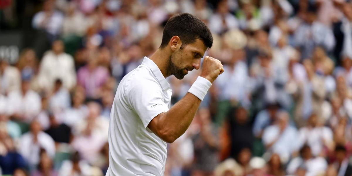 Djokovic derrotó a Rublev y clasificó a las semifinales de Wimbledon