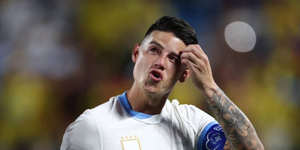 James Rodríguez se emociona hasta las lágrimas al llevar a Colombia a la final de la Copa América