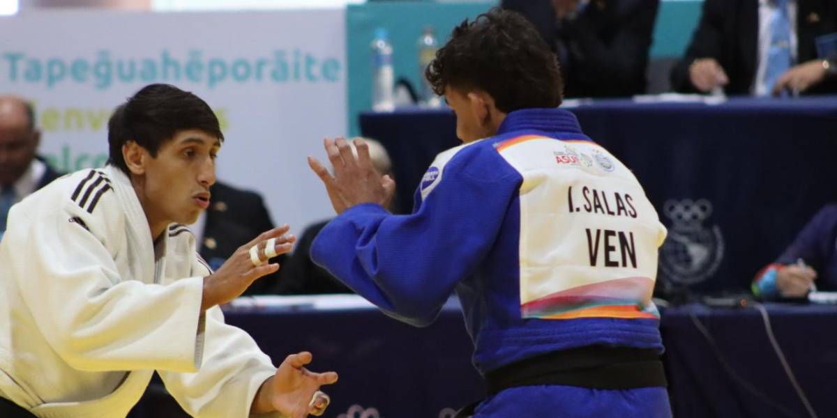 El judoca Juan Pablo Ayala consiguió medalla de oro en Juegos Suramericanos