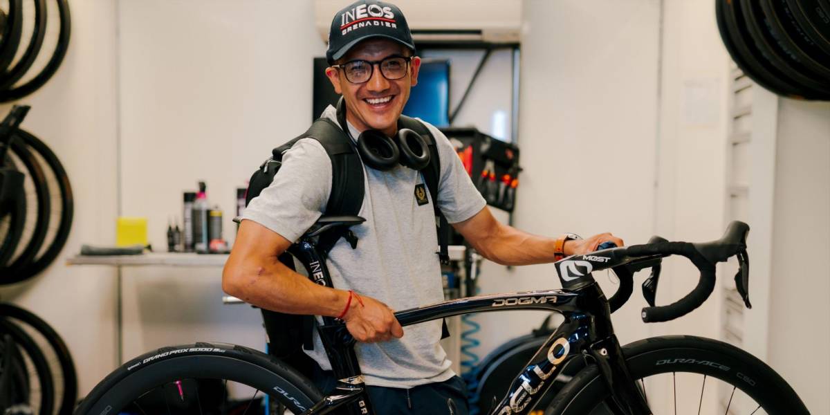 Richard Carapaz tiene nueva bicicleta para el resto de etapas del Giro de Italia