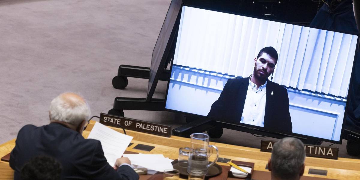 Hermano de rehén israelí pide ayuda a Consejo de Seguridad de ONU: Le quedan días de vida