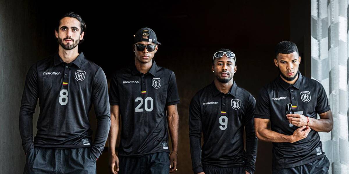 La selección ecuatoriana de fútbol usará una camiseta negra
