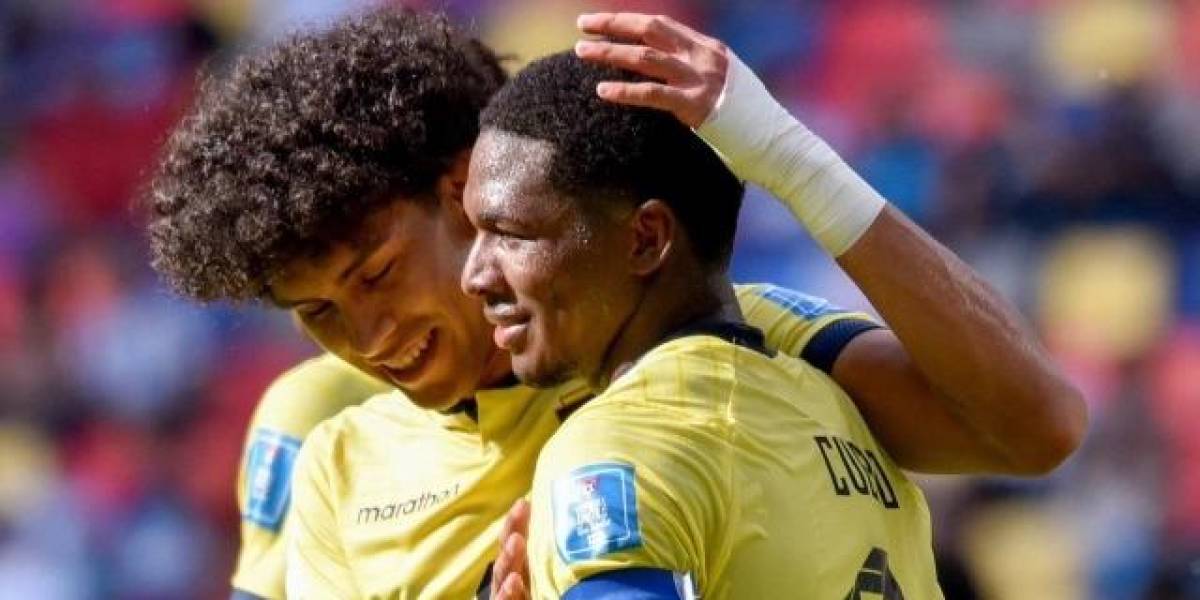 Preolímpico sub 23: Ecuador golea a Colombia en el inicio de la fase de grupos