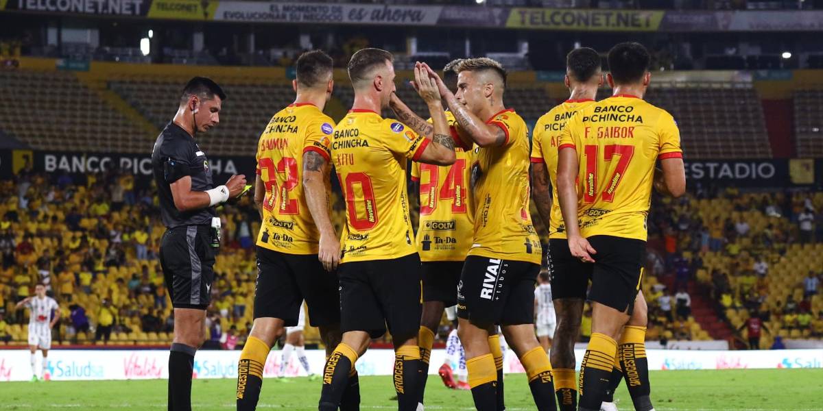 Barcelona sella un 5-0 que devuelve la alegría a su hinchada en Liga Pro