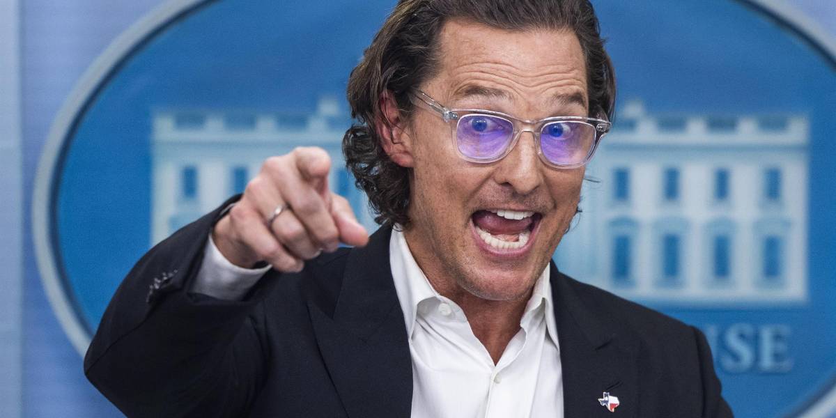 Matthew McConaughey pide mayor control de armas en EE.UU. con un conmovedor discurso en la Casa Blanca