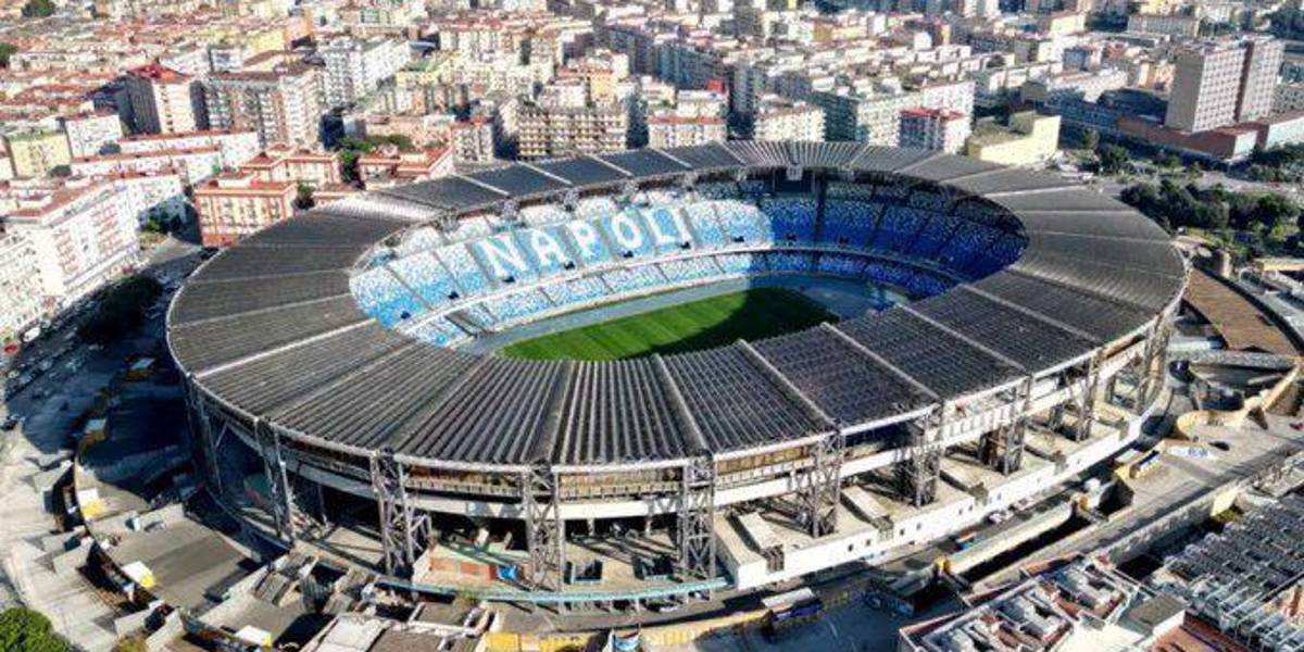 Un cadáver fue hallado en el estadio del Napoli tras el empate frente al Milan