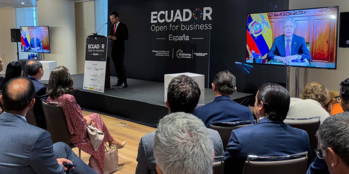 Lasso dialoga con inversionistas españoles en evento Ecuador Open for Business