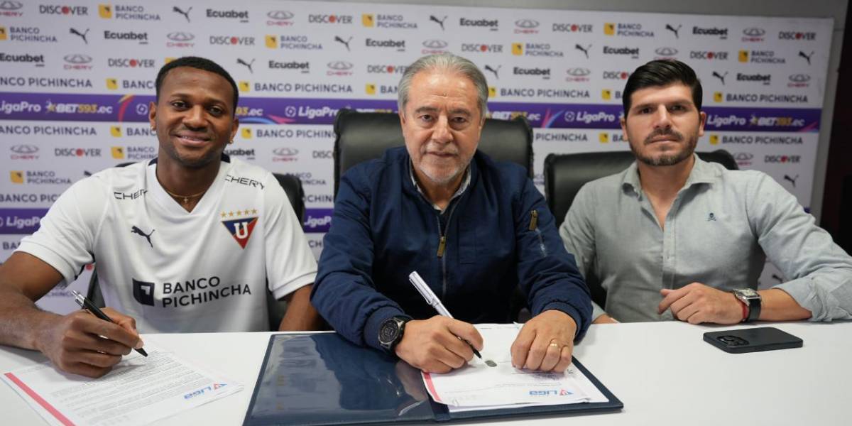 Michael Estrada: Estoy emocionado de llegar a un equipo grande como es Liga de Quito