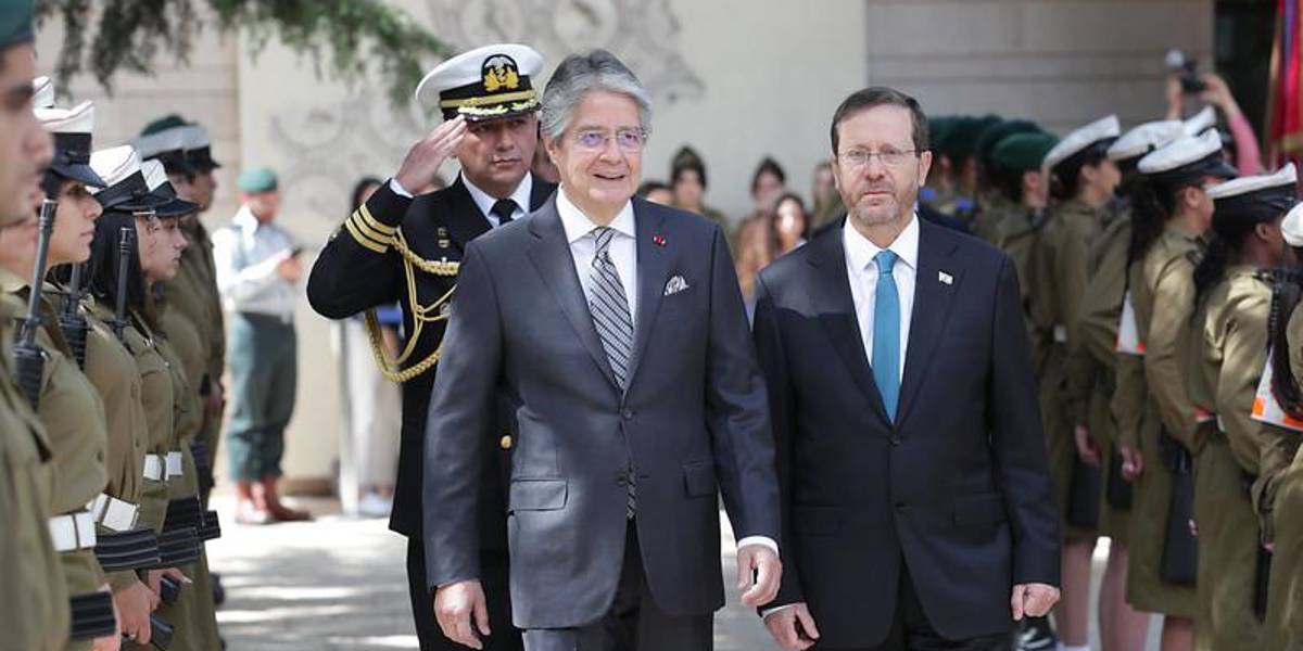 Lasso finalizó su visita a Israel: firmó acuerdo de cooperación para seguridad y defensa