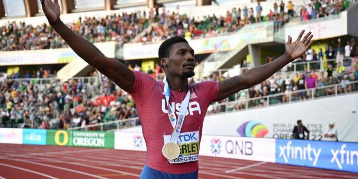 Fred Kerley el nuevo rey de la velocidad mundial