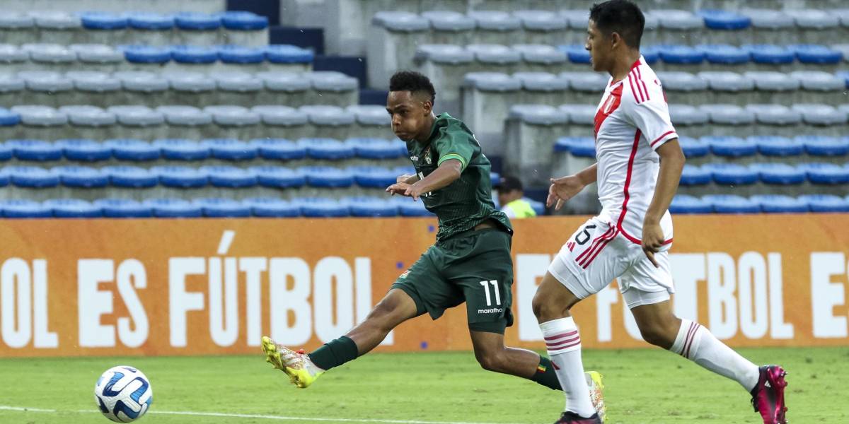 Sudamericano Sub 17: Bolivia remontó y se impuso 2-1 a Perú