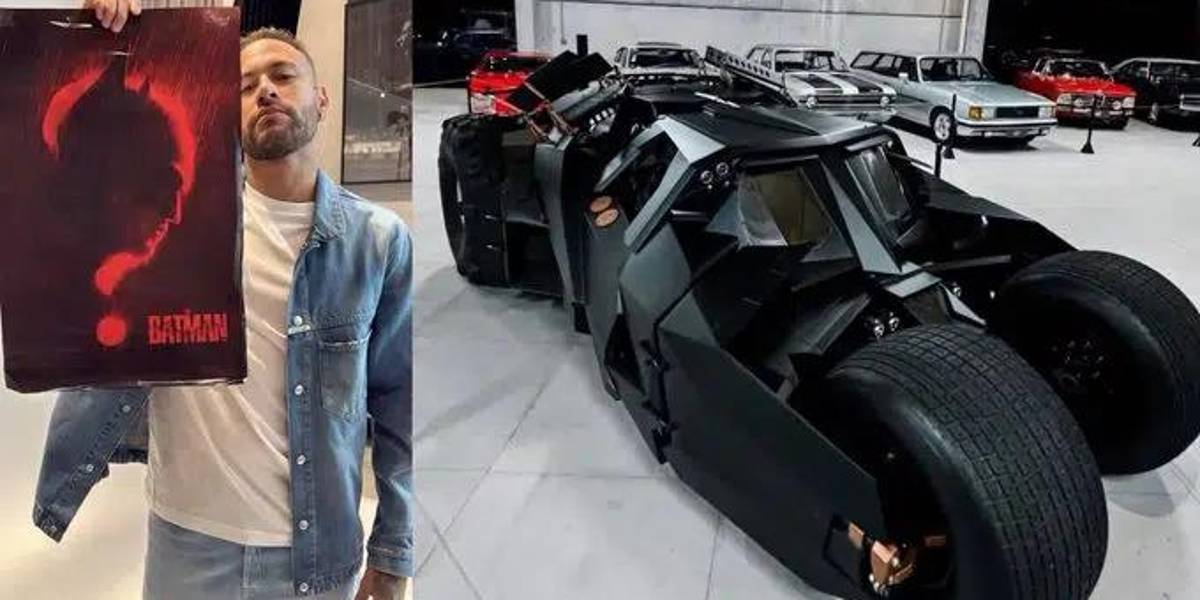 Neymar compró un Batimóvil Tumbler por USD 1,5 millones