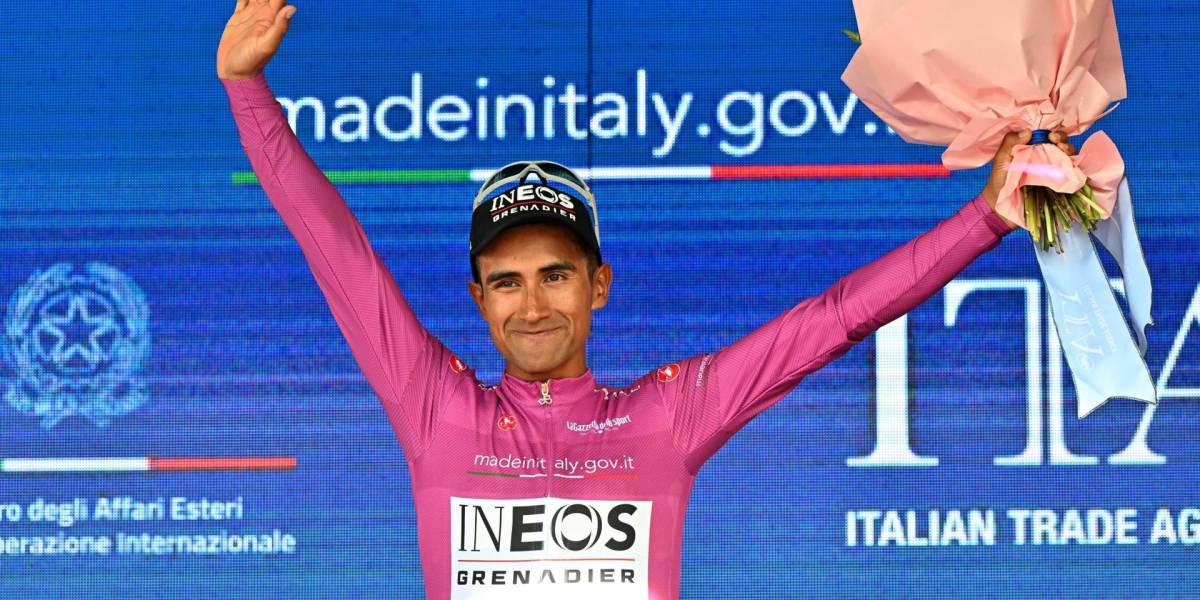 Jhonatan Narváez es el segundo ciclista ecuatoriano en vestir la Maglia Rosa del Giro de Italia