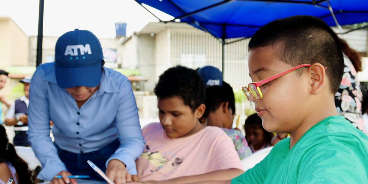 ATM busca reducir los accidentes en Guayaquil mediante clases de educación vial a niños