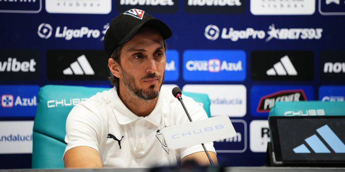 Liga Pro: Entrenador de Liga de Quito explicó por qué no pudo vencer a Emelec