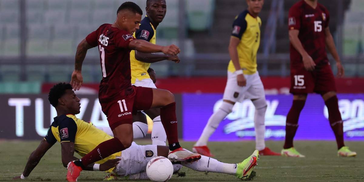 Ecuador cae ante Venezuela, que ganó después de seis fechas
