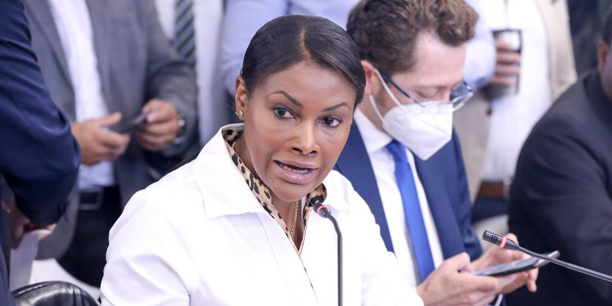 En nueva solicitud de juicio político contra Diana Salazar se la acusa de mantener reuniones con Ronny Aleaga