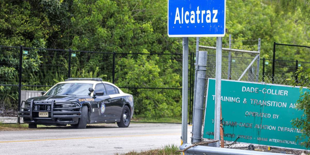 Seis presos de Alligator Alcatraz fueron hospitalizados por insalubridad en la cárcel