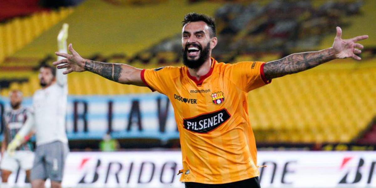 Gonzalo Mastriani, exjugador de Barcelona SC, nuevo delantero del Botafogo