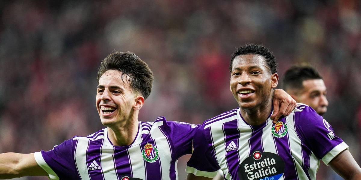 Real Valladolid gana y 'respira' en la Liga Española, con un inspirado Gonzalo Plata