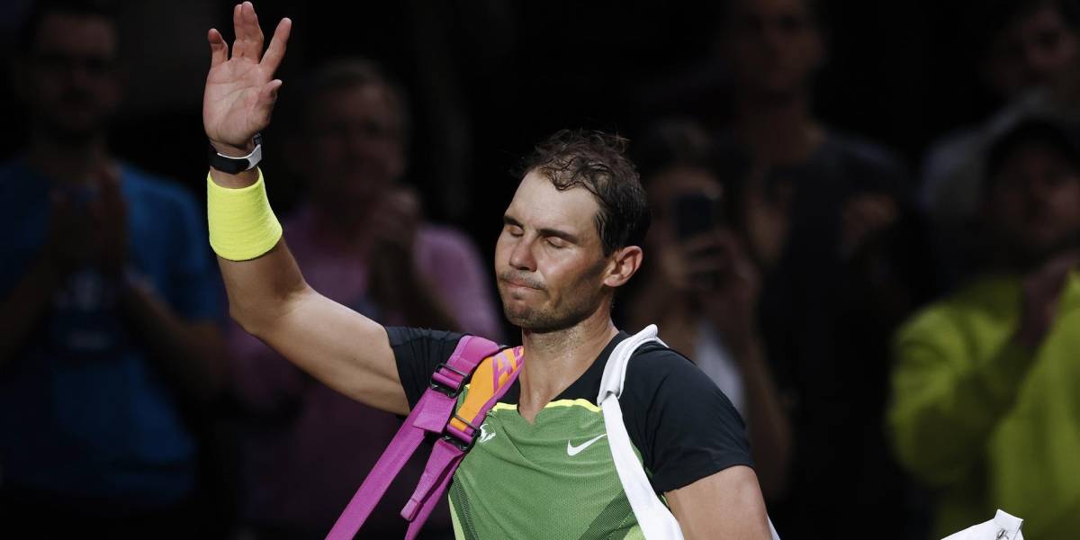 Rafael Nadal perdió sorpresivamente ante Tommy Paul en el torneo de París-Bercy