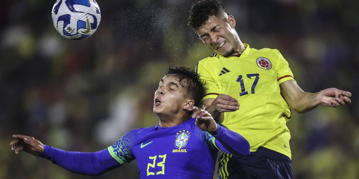 Brasil empató con Colombia en el Sudamericano Sub 20