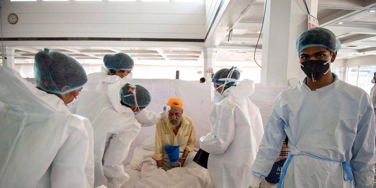 India registra 58.500 casos diarios de Covid 19, el menor dato desde finales de marzo