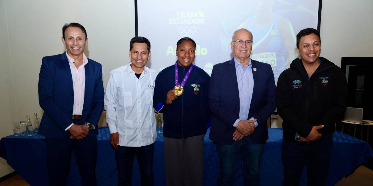 Juleisy Angulo, campeona mundial de jabalina, ya piensa en los próximos Juegos Olímpicos