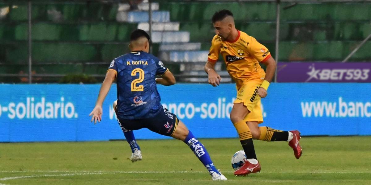 Barcelona SC empata en la última jugada ante Delfín SC