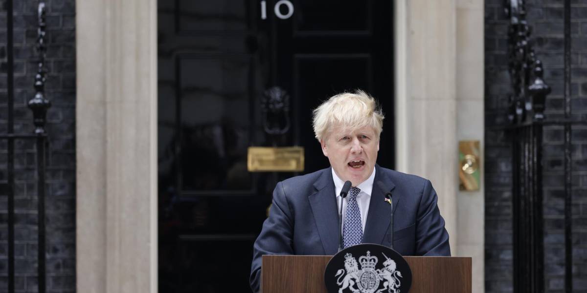 Primer Ministro de Reino Unido, Boris Johnson, renunció