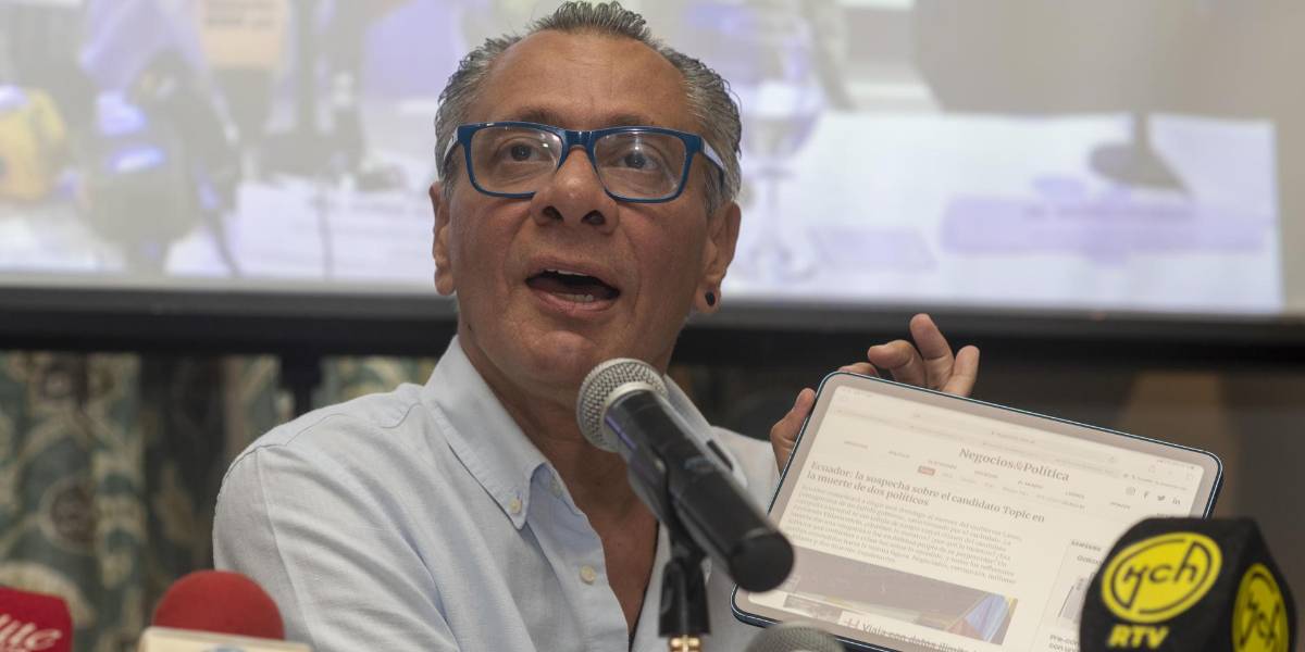 Jorge Glas pedirá asilo político a México, confirma su abogado