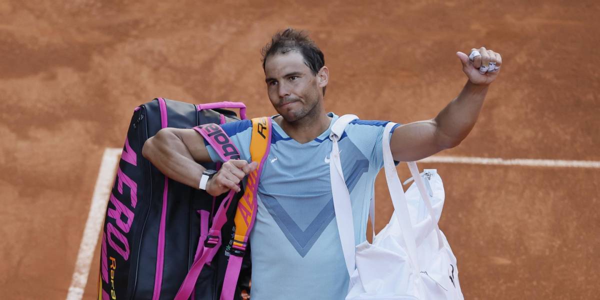 Rafael Nadal se entrena en París con mira al Roland Garros