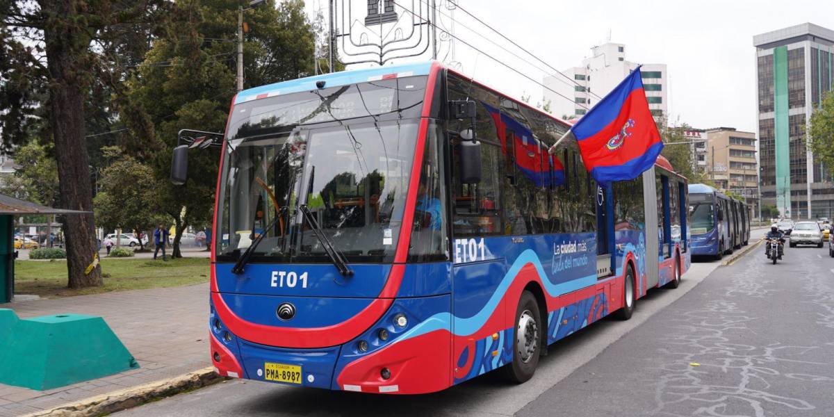 Quito | 46 trolebuses 100% eléctricos empezarán a brindar su servicio