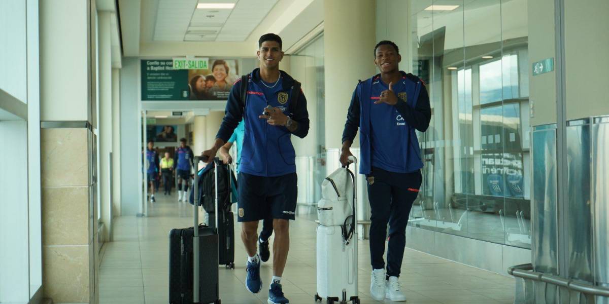 Ecuador viajó a Montevideo para enfrentarse a Uruguay por Eliminatorias